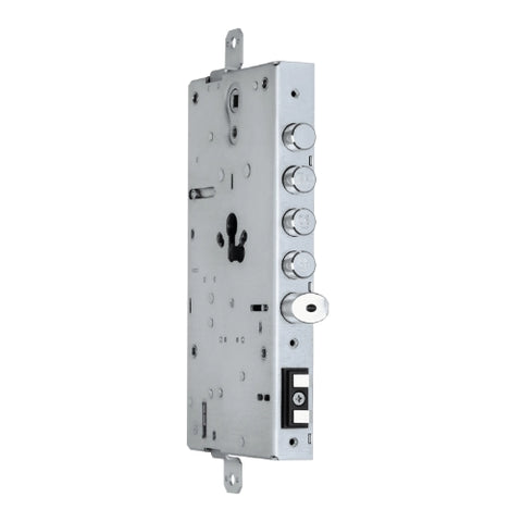 SERRATURA PORTA BLINDATA X1R EASY 4 PISTONI CON CATENACCI PROLUNGATI ISEO 6981328
