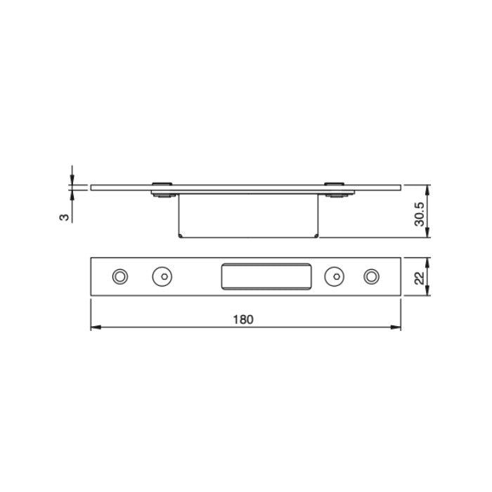 CONTROPIASTRA ISEO 33182