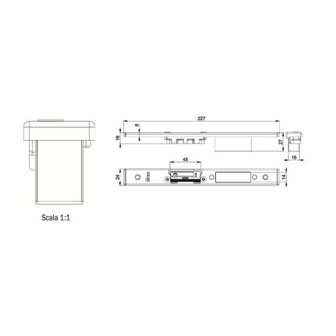 CONTROPIASTRA ISEO 33233