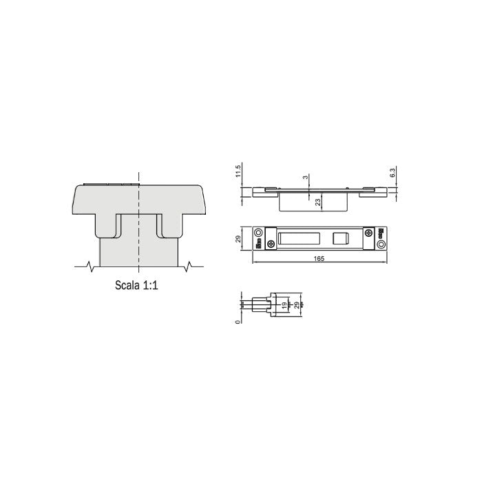 CONTROPIASTRA ISEO 38712