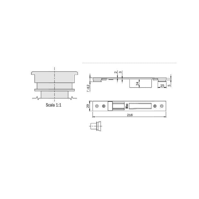 CONTROPIASTRA ISEO 386001