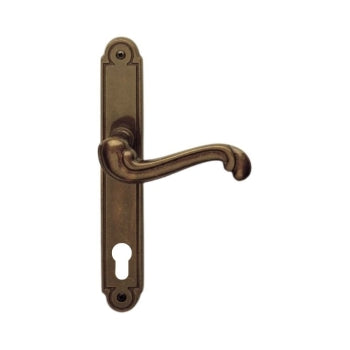 MANIGLIA BAROCCO Q8 PER FORO A CILINDRO EUROPEO YALE 85MM GHIDINI 44290088500