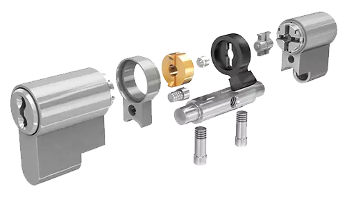 CILINDRO EUROPEO SAGOMATO CON CODOLO EVVA 3KS PLUS