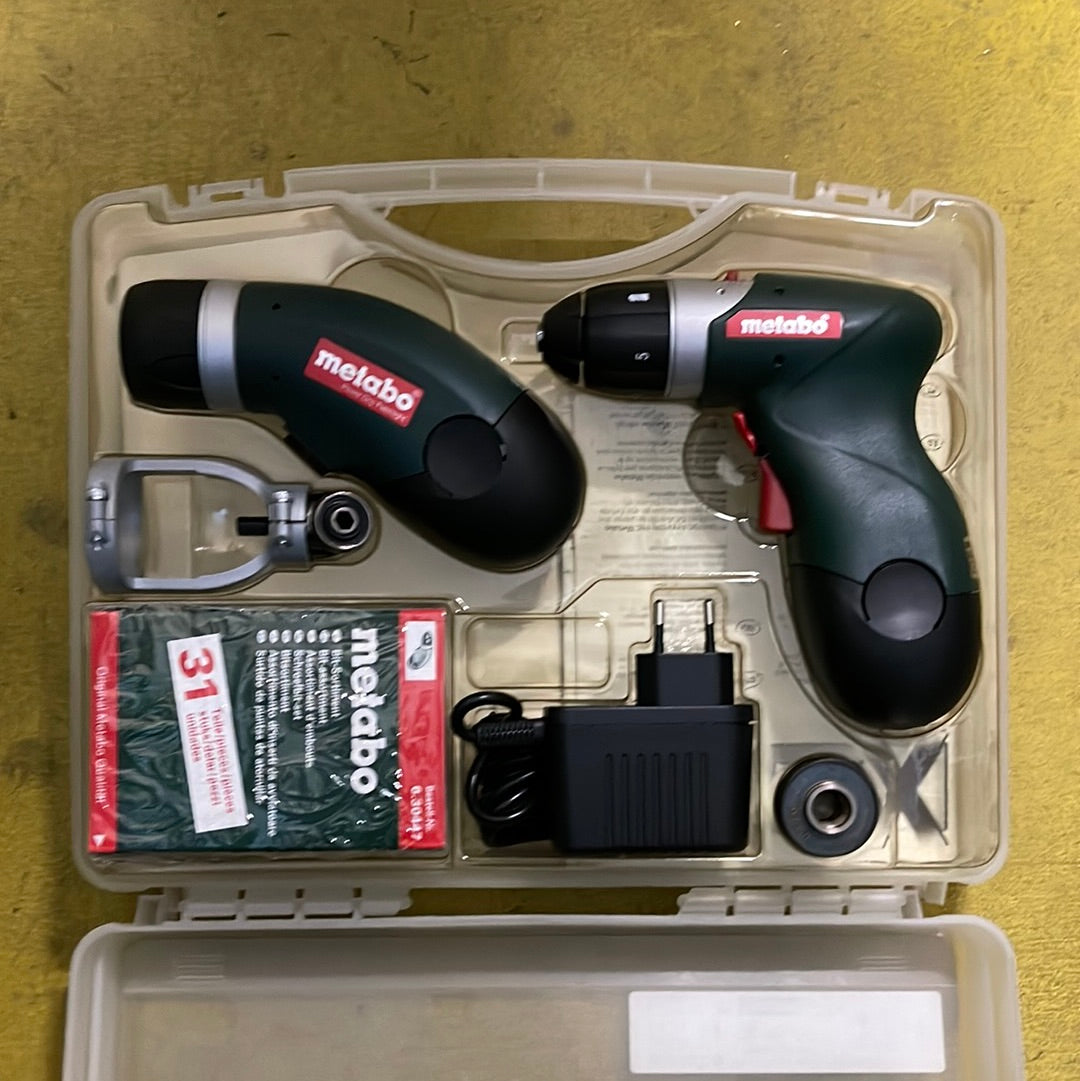 SET TRAPANO AVVITATORE E TORCIA METABO POWERMAXX