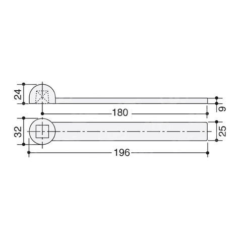 BRACCIO INFERIORE ASSA ABLOY AC2