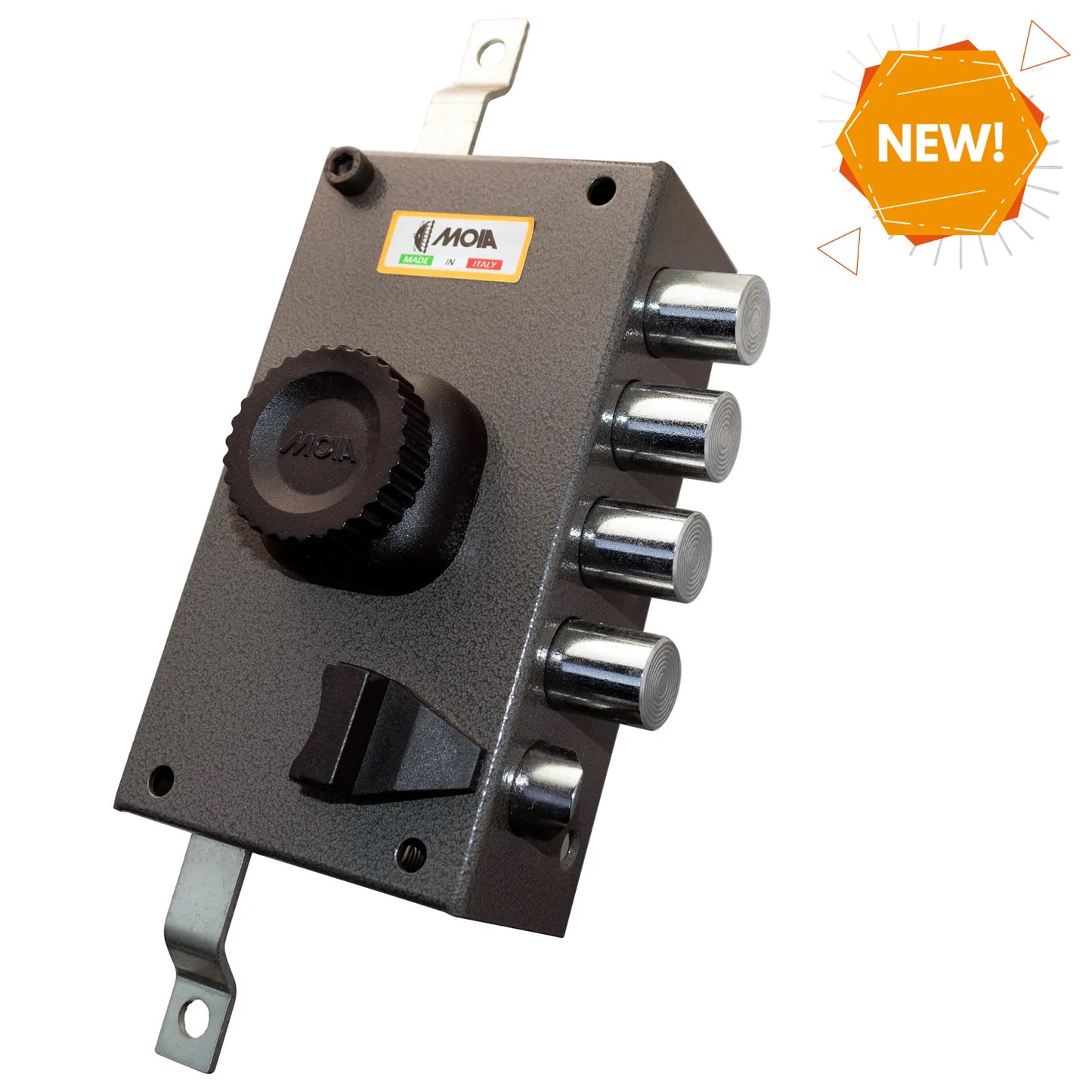 SERRATURA COMPATTA TRIPLICE A POMPA CON CHIAVE PUNZONATA 1/2 GIRO MOIA JM524DX