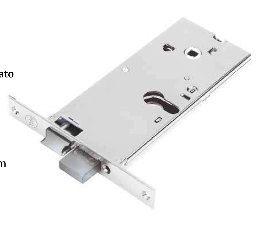 SERRATURA A FASCIA SILVER BASIC YALE 8600570080