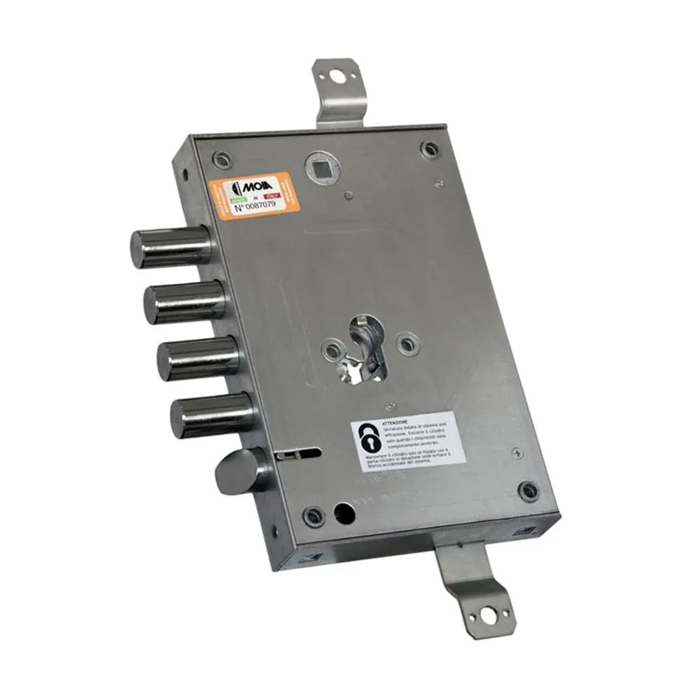 SERRATURA PER PORTA BLINDATA A CILINDRO EUROPEO PASSO CHIAVISTELLI 28MM MOIA MOIA 664/280DFB