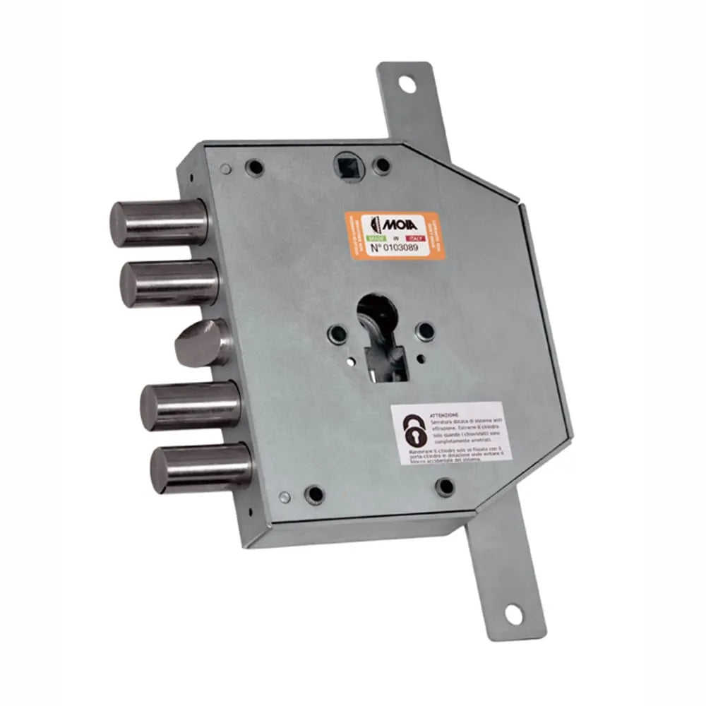 SERRATURA PER PORTA BLINDATA A CILINDRO EUROPEO MOIA RCO654/ 250DFB / 250SFB
