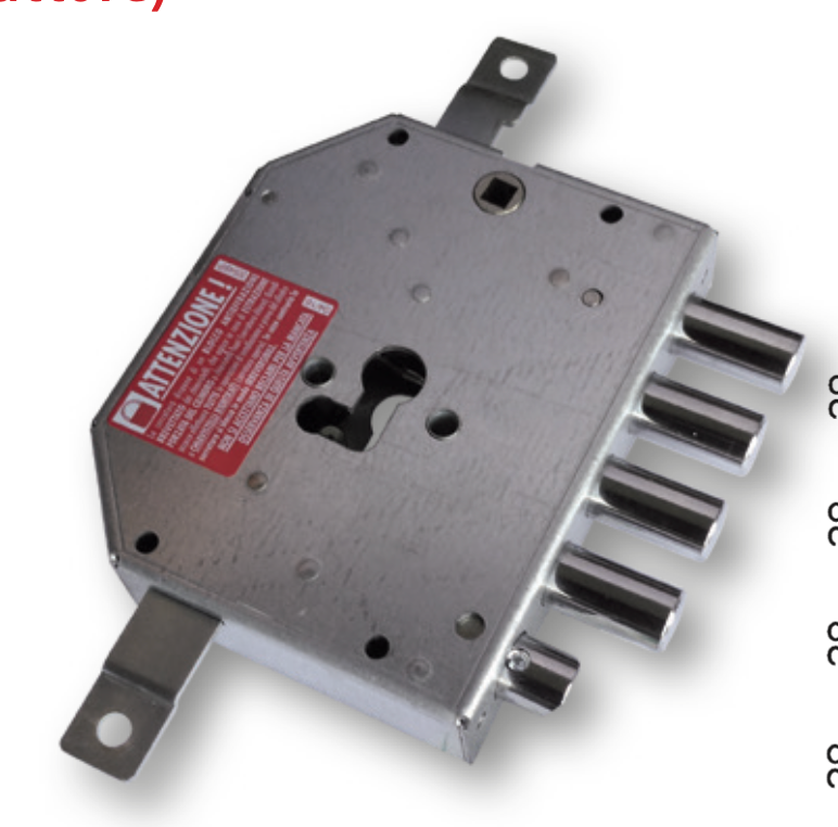 SERRATURA MEGABLOCK PER PORTA BLINDATA MOTTURA 89M830 Q