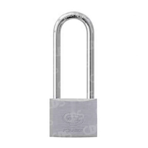 LUCCHETTO CON ARCO LUNGO IN CROMO LUCIDO ASSA ABLOY CORBIN PL112