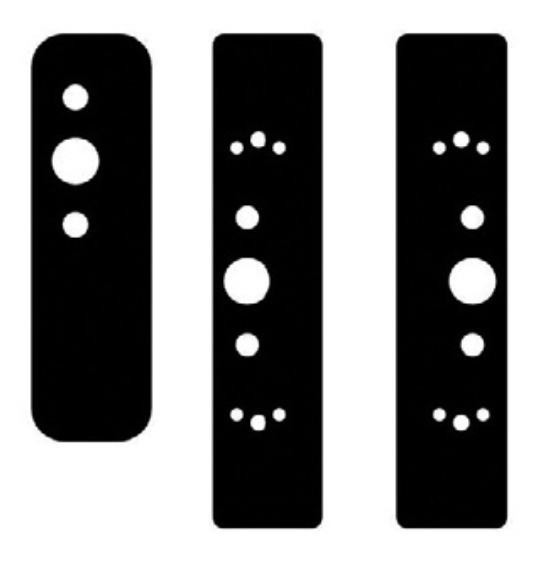 KIT PLACCHE PER FORI ISEO 94100655