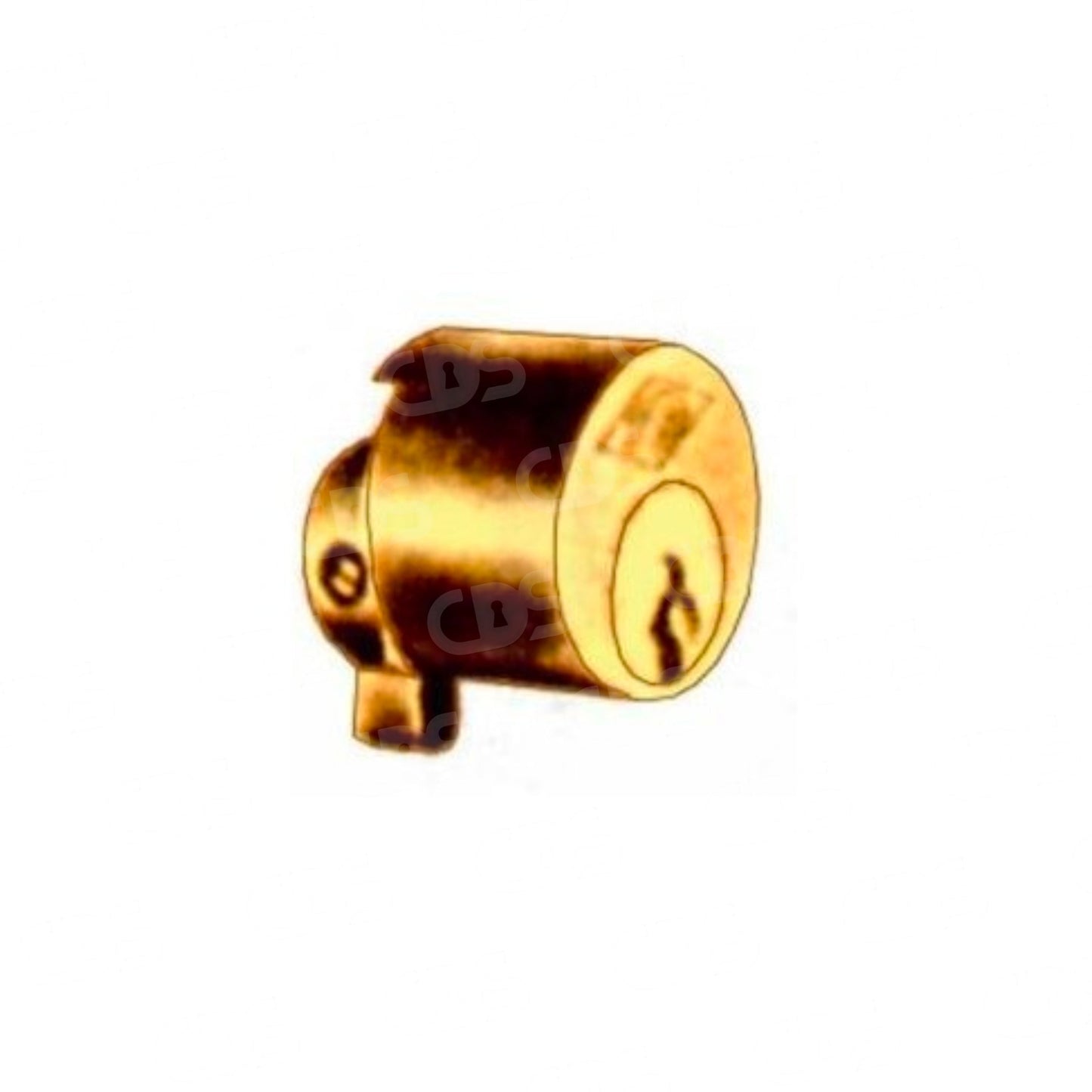 CILINDRO TONDO C2000 PER SERRANDE CISA 02544