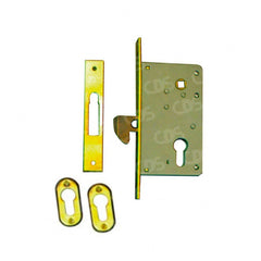 SERRATURA MONTANTE PER LEGNO CON QUADRO MANIGLIA WELKA 025