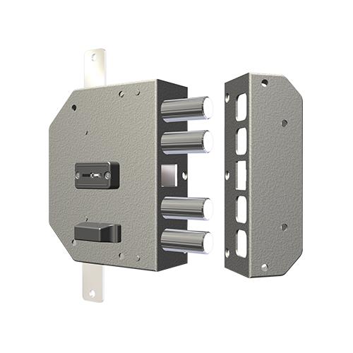 SERRATURA A DOPPIA MAPPA PER PORTA BLINDATA DOM CR 2250-01N / 2250-51N