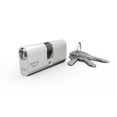 CILINDRO OVALE CROMO A CHIAVE VERTICALE OMEC 140 L