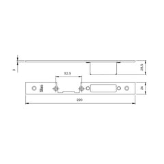 CONTROPIASTRA ISEO 33160