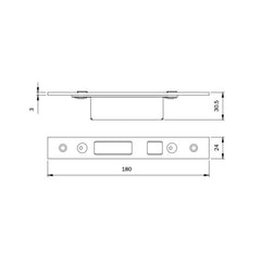 CONTROPIASTRA ISEO 33169