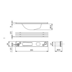 CONTROPIASTRA ISEO 38083