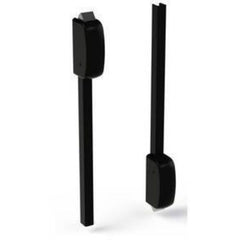 Kit Aste e Scrocchi Camma Tonda Alto Basso Nero