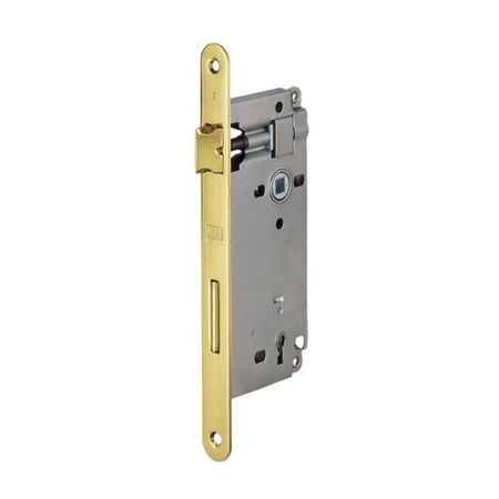 SERRATURA MONTANTE PATENT GRANDE IN OTTONE AGB B00591 30/35/40/45/50/60 03
