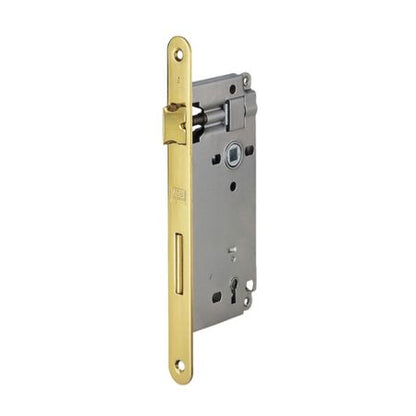 SERRATURA MONTANTE PATENT GRANDE IN OTTONE AGB B00591 30/35/40/45/50/60 03