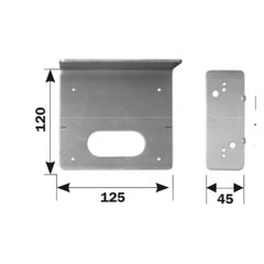 TETTUCCIO E PIASTRA ISEO 50012