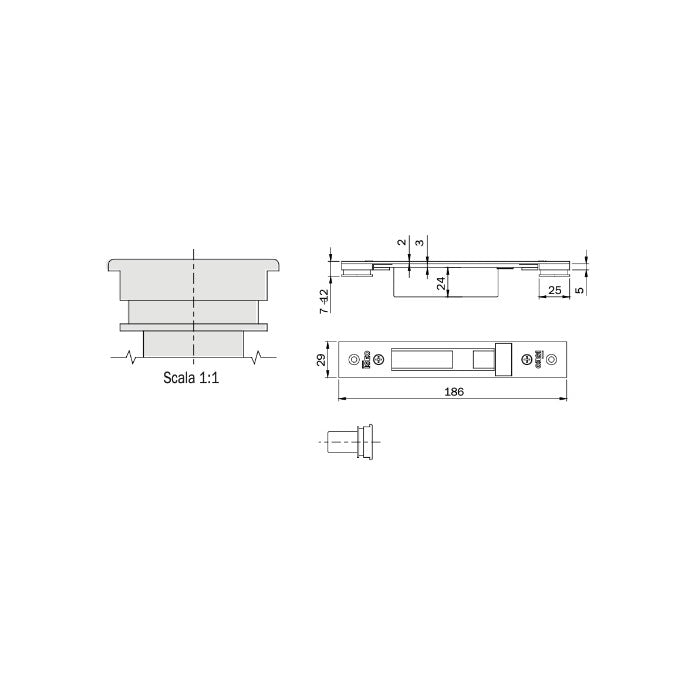 CONTROPIASTRA ISEO 38710