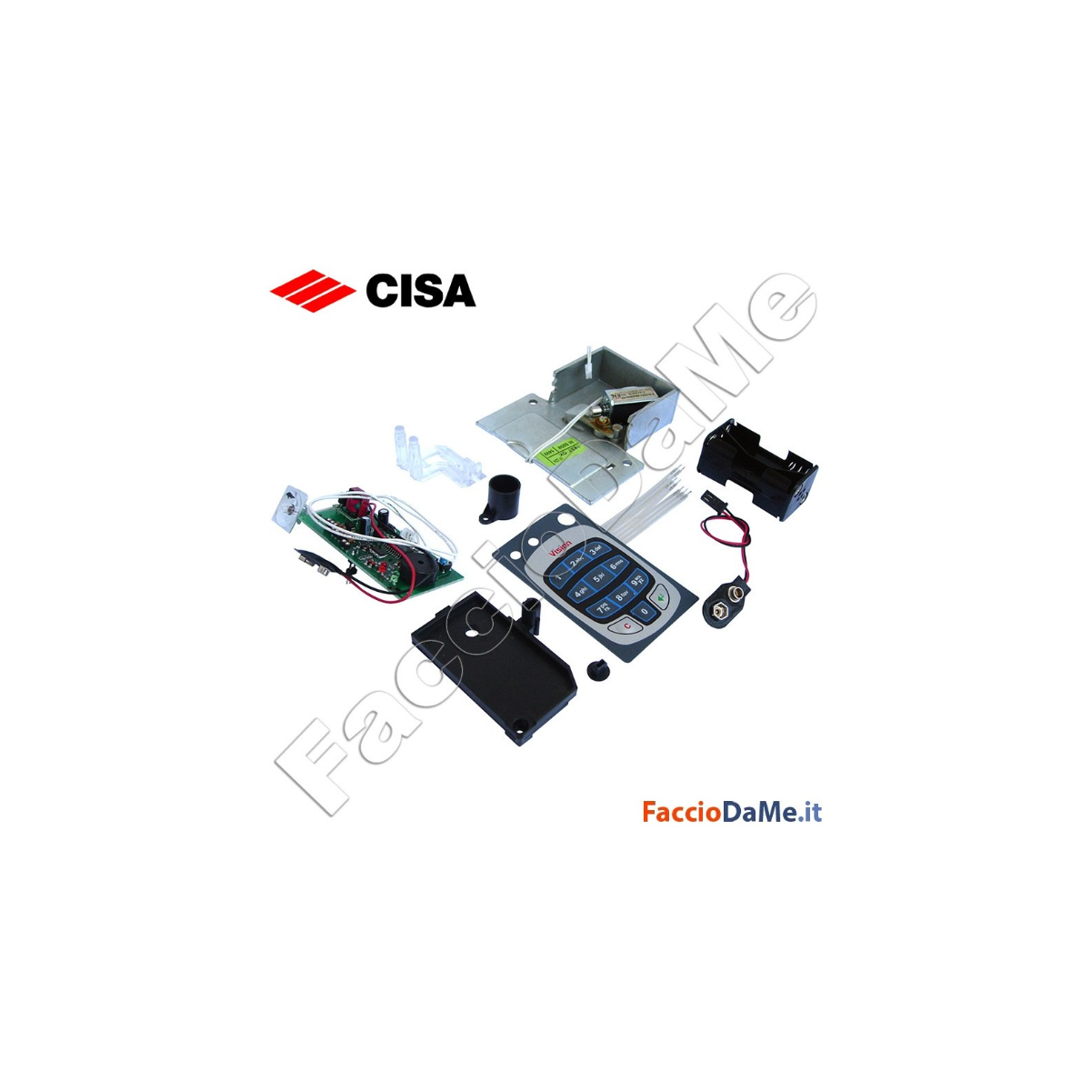 KIT DI CONVERSIONE RICAMBI CASSAFORTE CISA 0711417