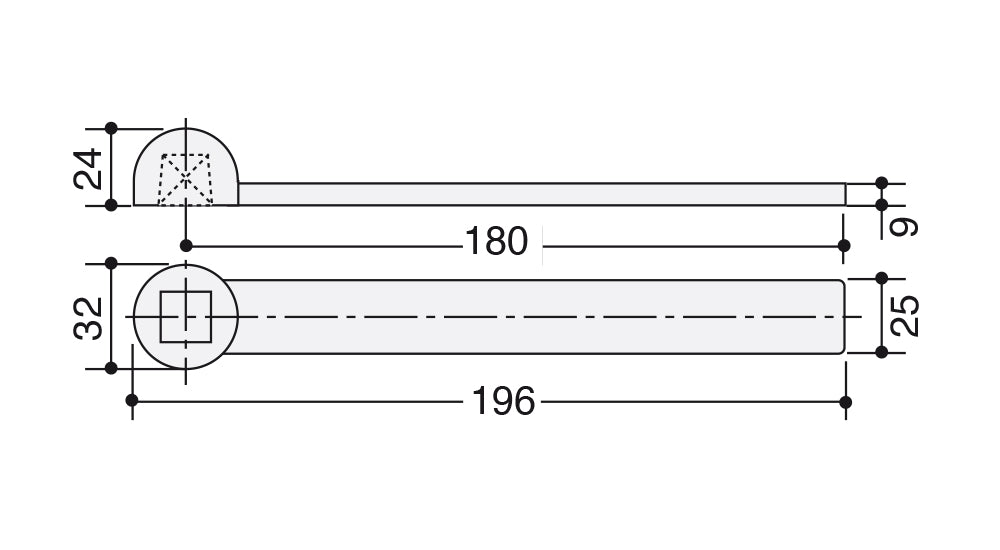 BRACCIO INFERIORE ASSA ABLOY AC2