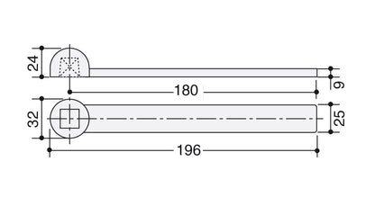 BRACCIO INFERIORE ASSA ABLOY AC2