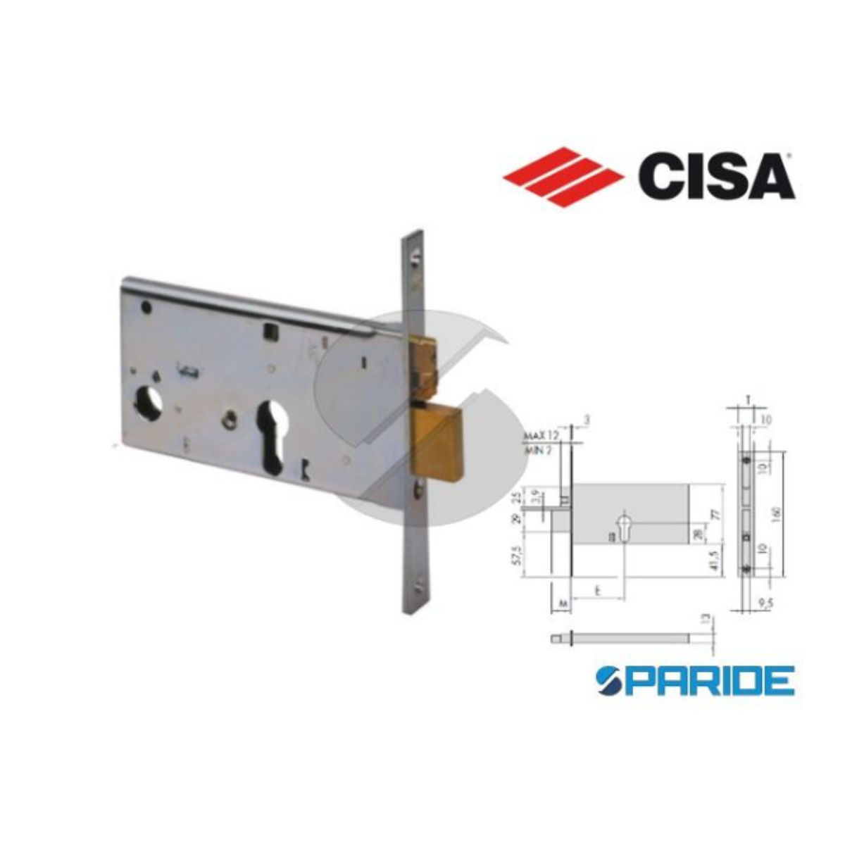 SERRATURA A FASCIA CISA 44370