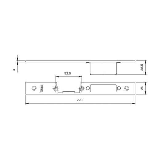 CONTROPIASTRA ISEO 33160