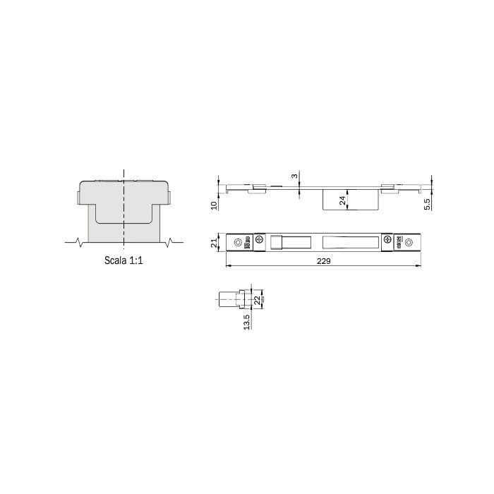 CONTROPIASTRA ISEO 386011