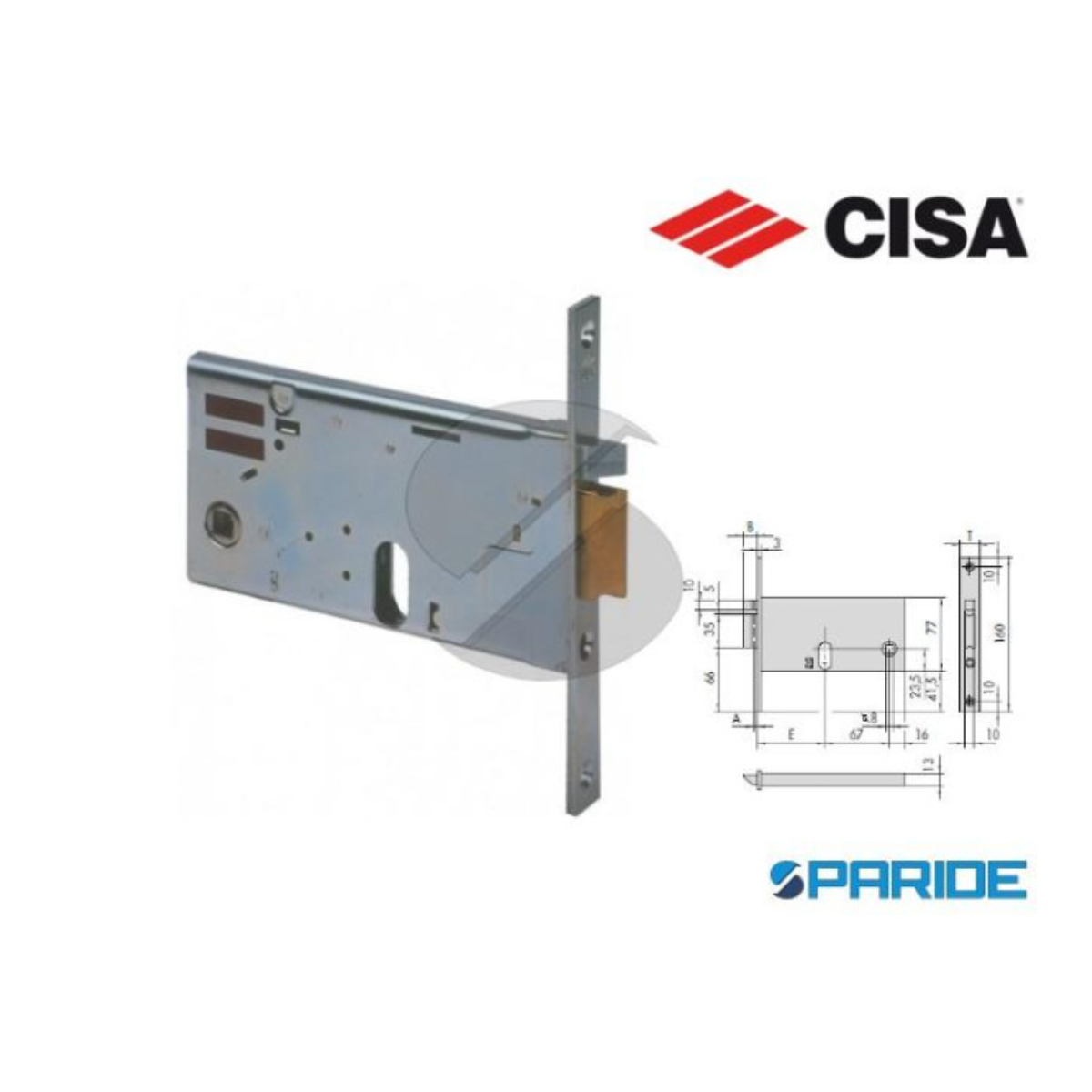 SERRATURA A FASCIA CISA 14450