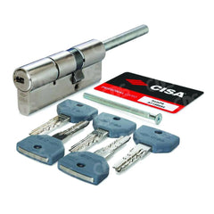 CILINDRO SAGOMATO ASIX P8 CON POMOLO CISA 0Q317