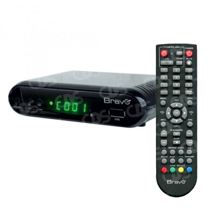 DECODER DIGITALE TERRESTRE BRAVO DEC-X2