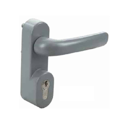 Maniglia con Cilindro Grigio RAL 9006 per Antipanico 1090/G6