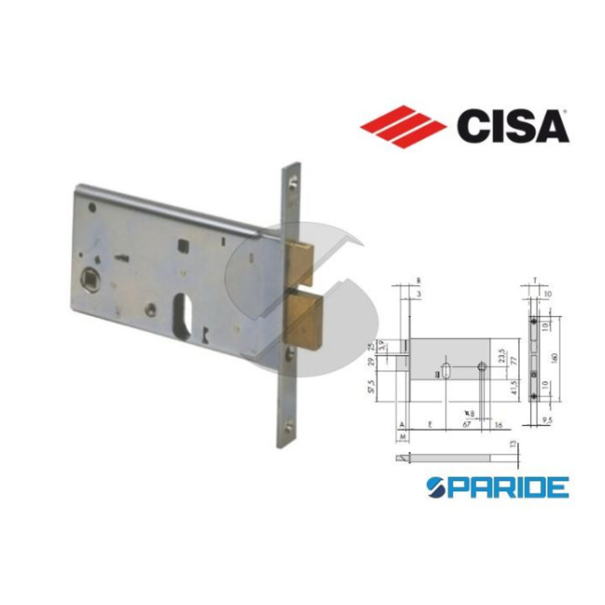 SERRATURA A FASCIA CISA 44460