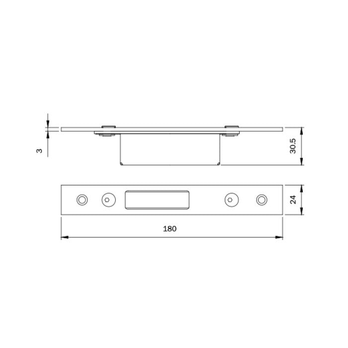 CONTROPIASTRA ISEO 33168