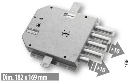 SERRATURA PER PORTA BLINDATA PIACENTINI MOTTURA 89555