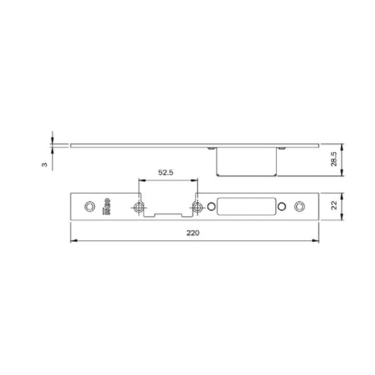 CONTROPIASTRA ISEO 33173