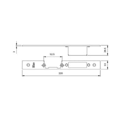 CONTROPIASTRA ISEO 33173