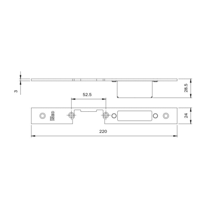 CONTROPIASTRA ISEO 33161