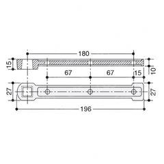 BRACCIO INFERIORE ASSA ABLOY AC213