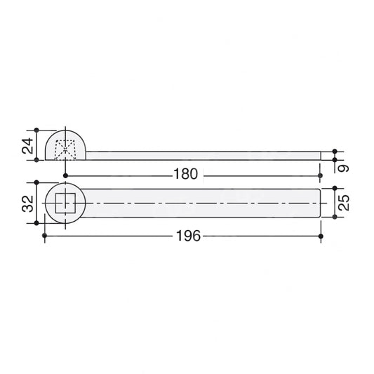 BRACCIO INFERIORE ASSA ABLOY AC2