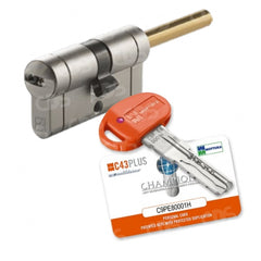 CILINDRO EUROPEO SAGOMATO CON CODOLO CHAMPIONS MOTTURA C43 PLUS