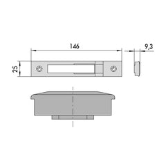 CONTROPIASTRA CISA 06465030