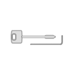 SET CHIAVE DI CAMBIO PER CASSEFORTI CISA 07109030