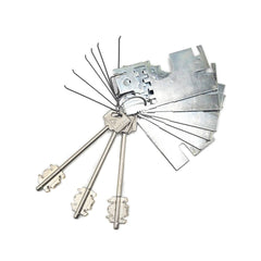 CAMBIO COMBINAZIONE SERRATURA 2160 - 2650 - 2655 - 7051 - 7056 - 7060, DX/SX DOM CR 23-2251-21PL